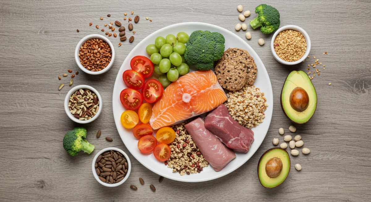 Healthy anti-inflammatory diet for chronic pain management