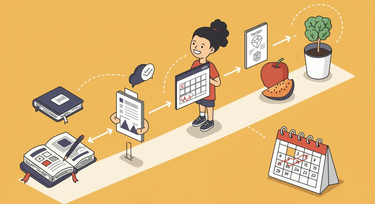 Habit Stacking: Achieve 3 New Personal Goals by March 2025