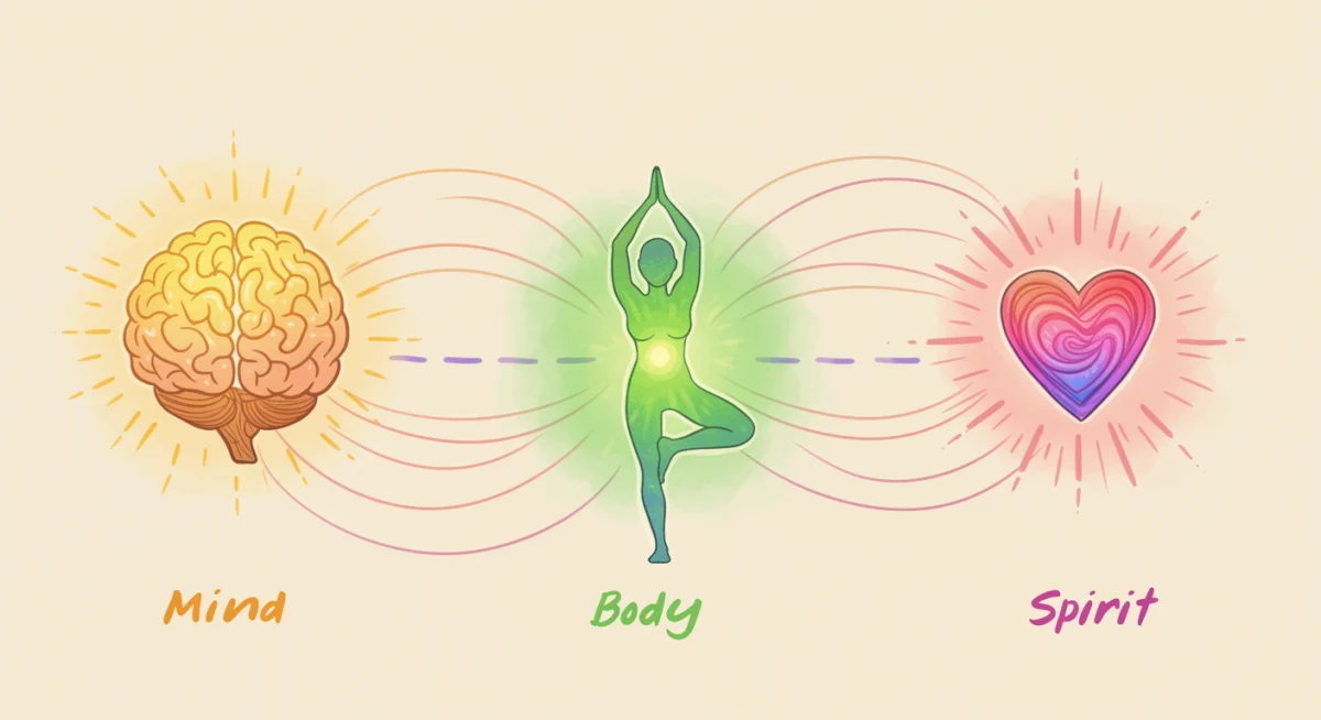 Mind-body-spirit connection in holistic health