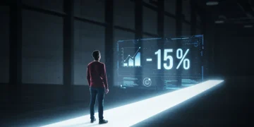 Confident person on bright path symbolizes overcoming procrastination and achieving goals