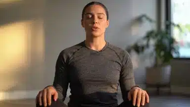Mindful breathing before difficult conversations: stay calm